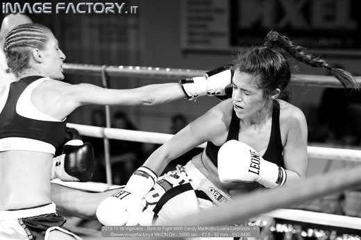 2013-11-16 Vigevano - Born to Fight 4898 Sandy Manfrotto-Luana Lorenzoni - K1